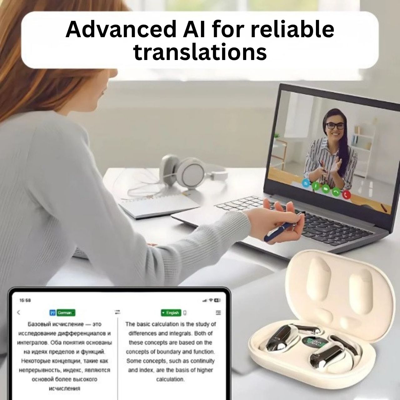 AI slušalice s prevoditeljem u stvarnom vremenu, AiBuds - Image 9