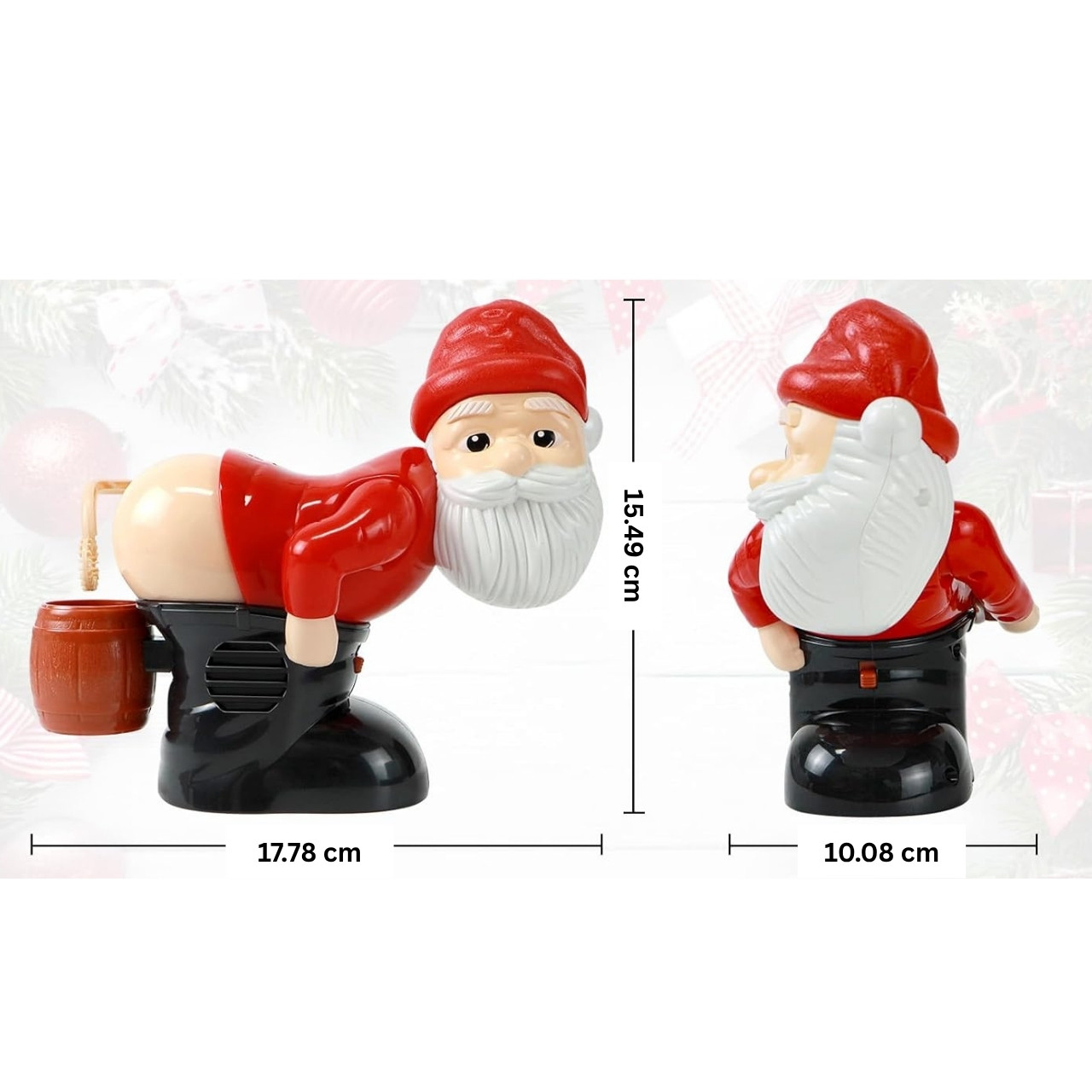 BlowSanta, igračka za puhanje mjehurića sapuna Djeda Božićnjaka - Image 1