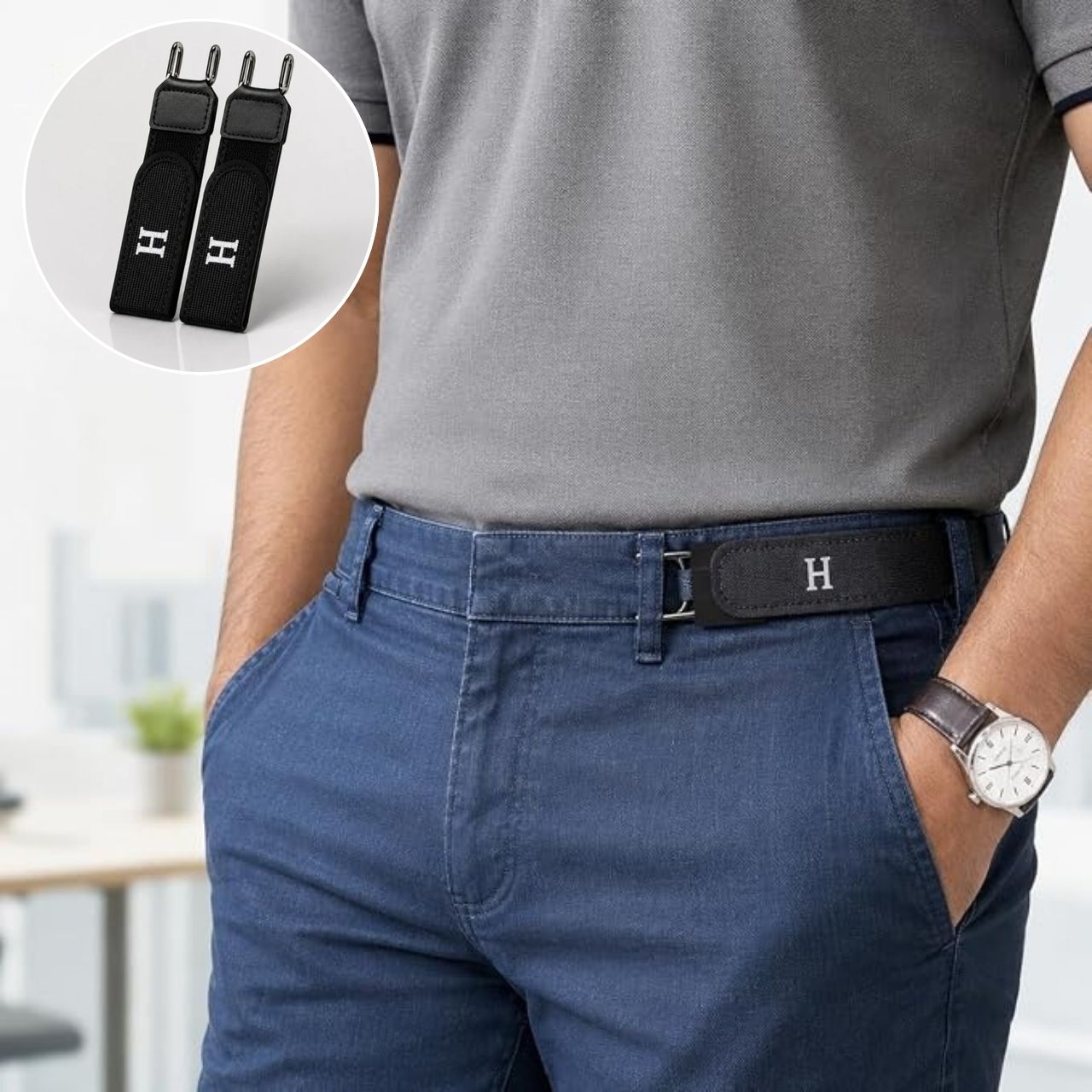 Elastični remen bez kopče, BuckBelt - Image 9
