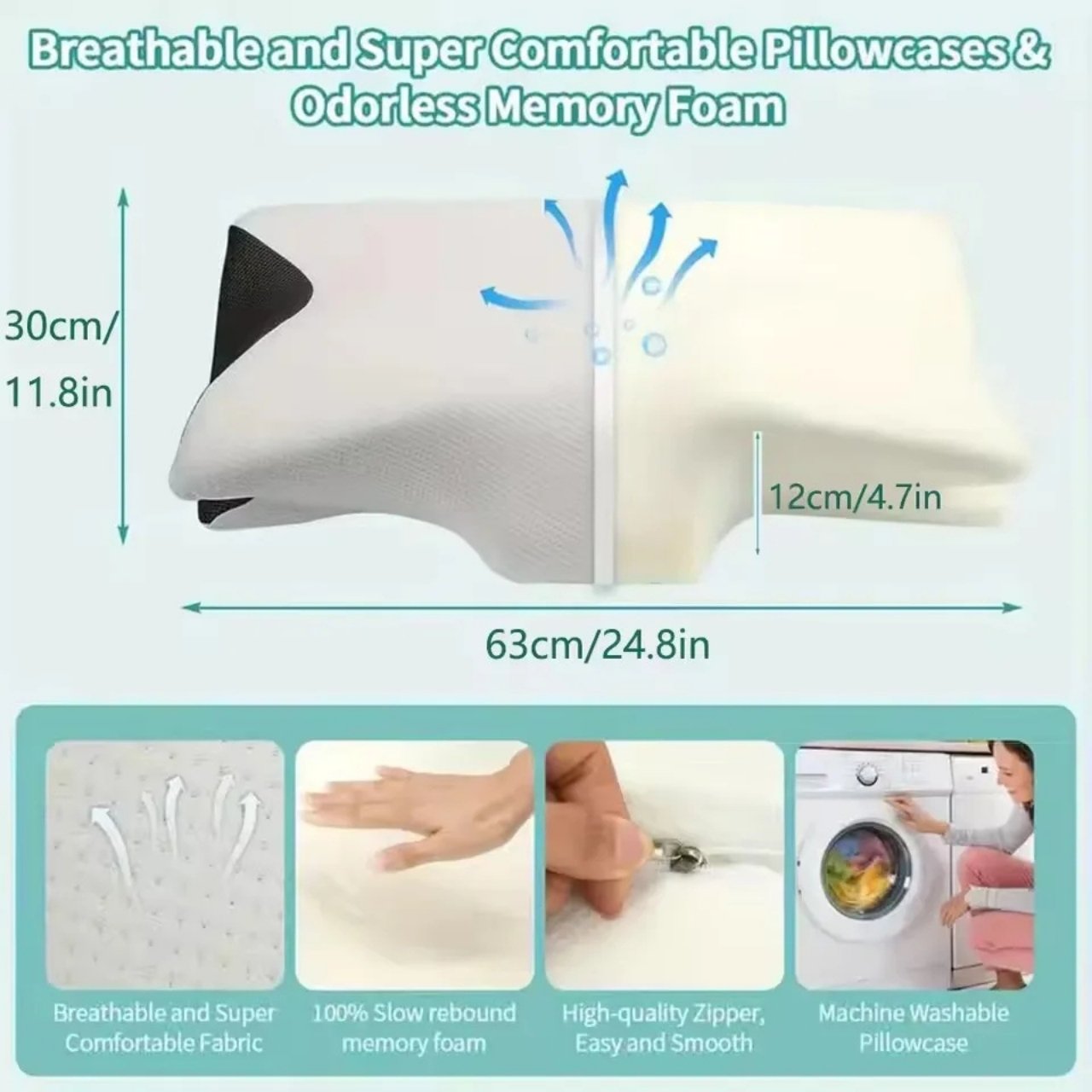 ButterflyPillow, ergonomski jastuk od memorijske pjene - Image 1