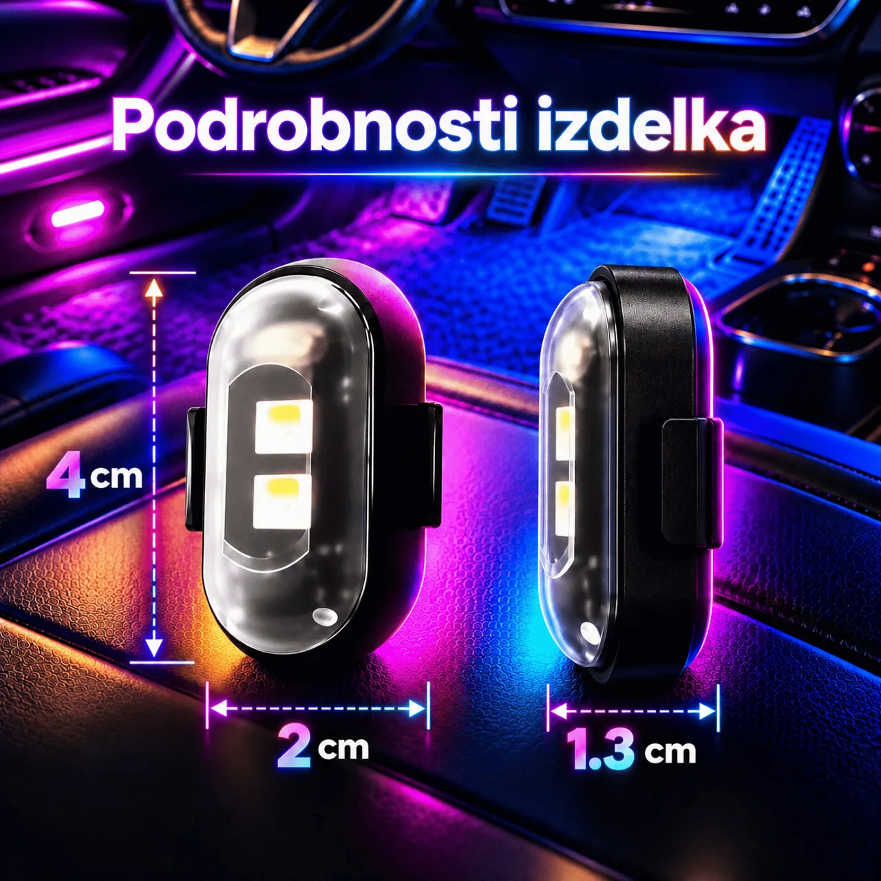 Ambijentalna LED rasvjeta za automobile, CarAmbient - Image 3