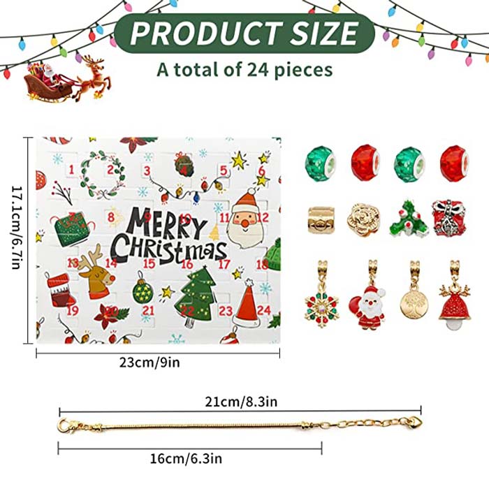 CharmsGiftSet, adventski kalendar - napravite vlastitu narukvicu - Image 2