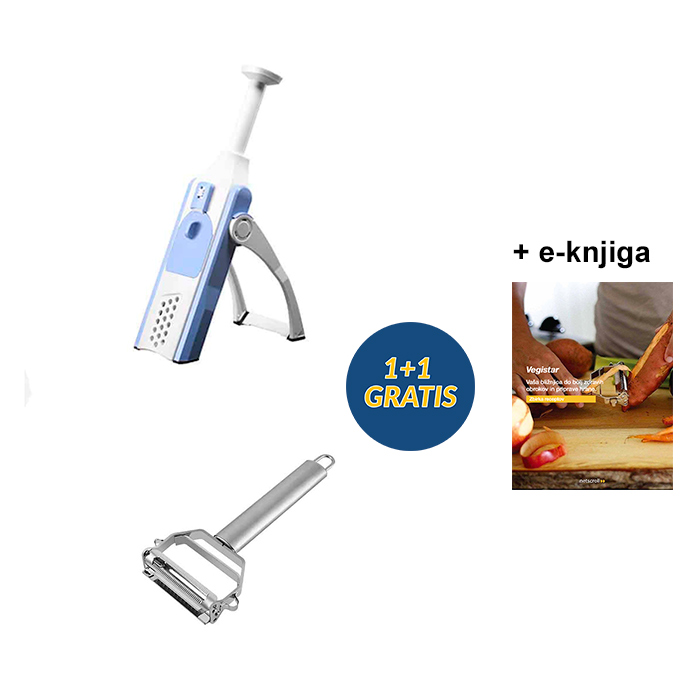 ChopBundle – sjeckalica za povrće + rezač, gulilica i e-knjiga - Image 1