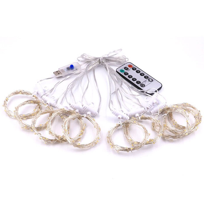 ColorfulCurtain, lagana zavjesa s 300 LED svjetlima u boji - Image 1