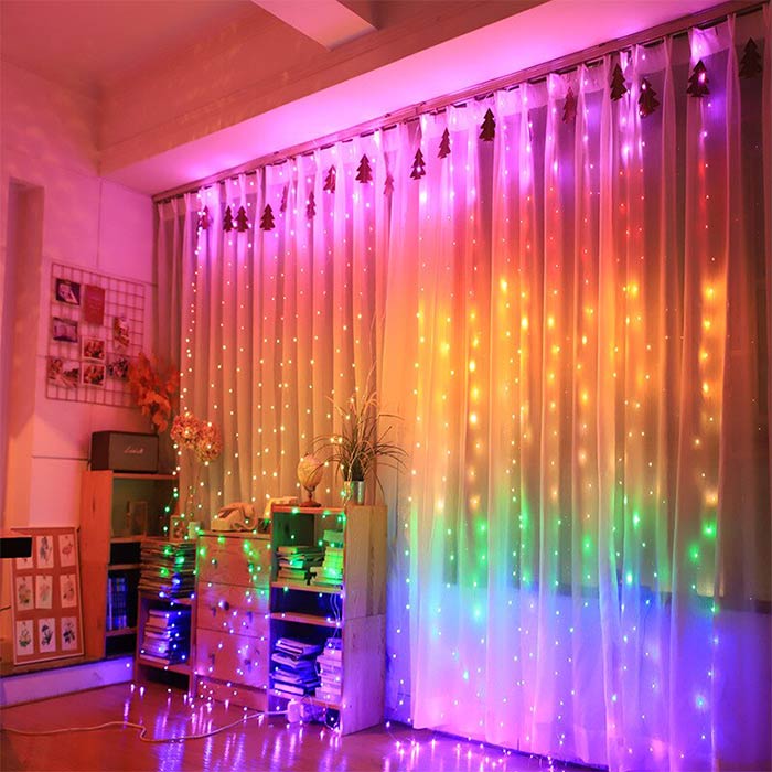 ColorfulCurtain, lagana zavjesa s 300 LED svjetlima u boji - Image 2