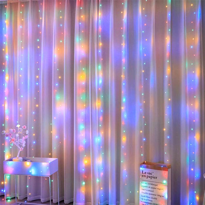 ColorfulCurtain, lagana zavjesa s 300 LED svjetlima u boji - Image 6