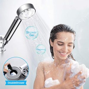 DoubleShower, premium dvostrana ručka za tuširanje s ugrađenim dozatorom sapuna - Image 3
