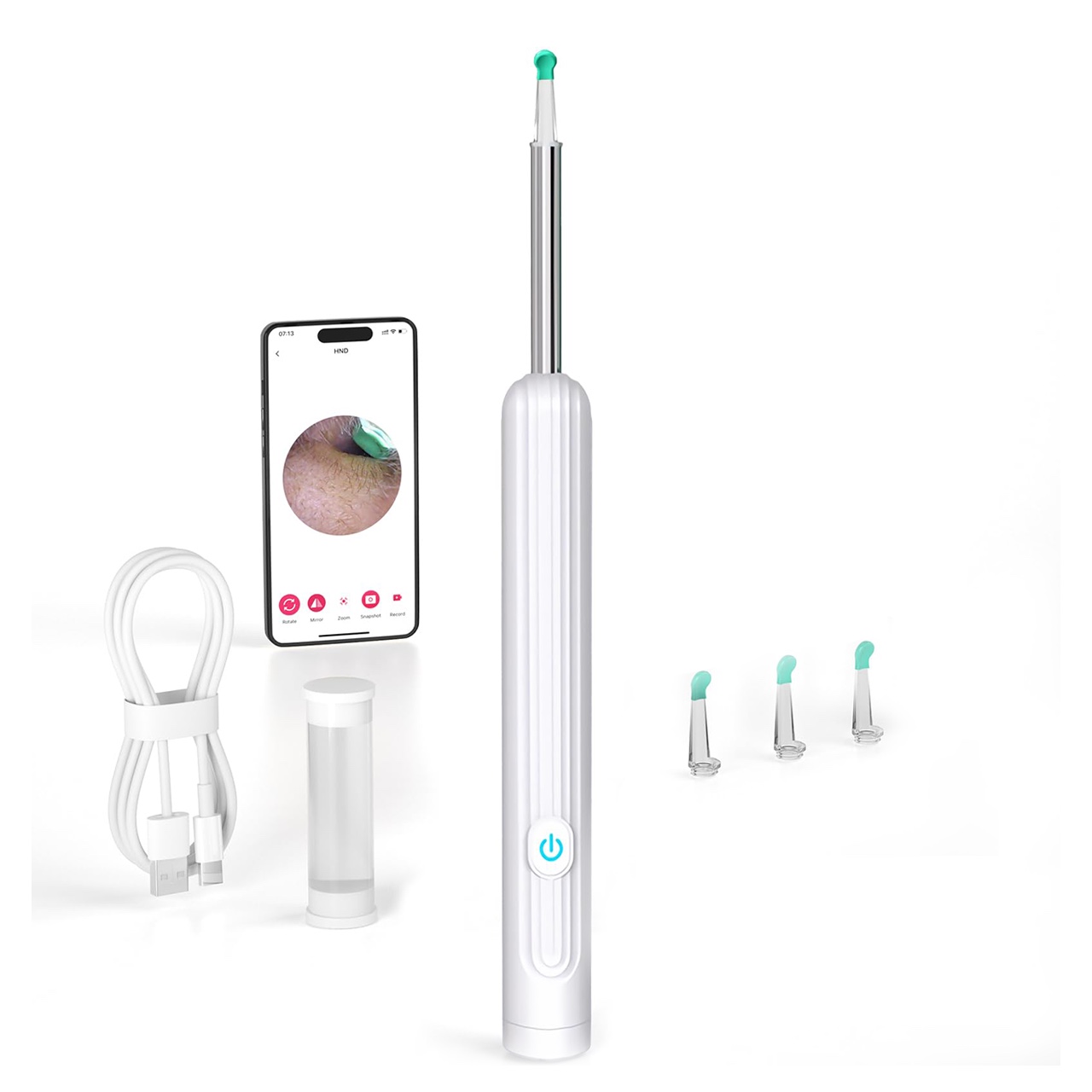 EarStick, pomoćno sredstvo za čišćenje ušnog voska s kamerom - Image 1