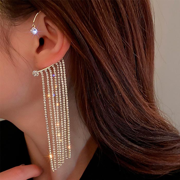 EarringCrystals, viseće naušnice s kristalima (1 kom) - Image 5