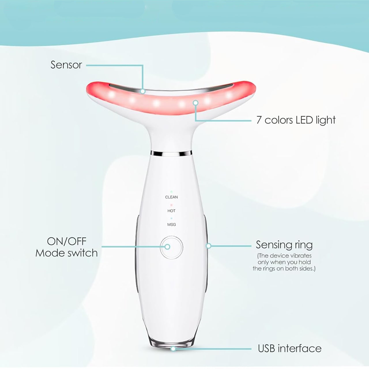 FaceTool, LED toner za lice i vrat - Image 1