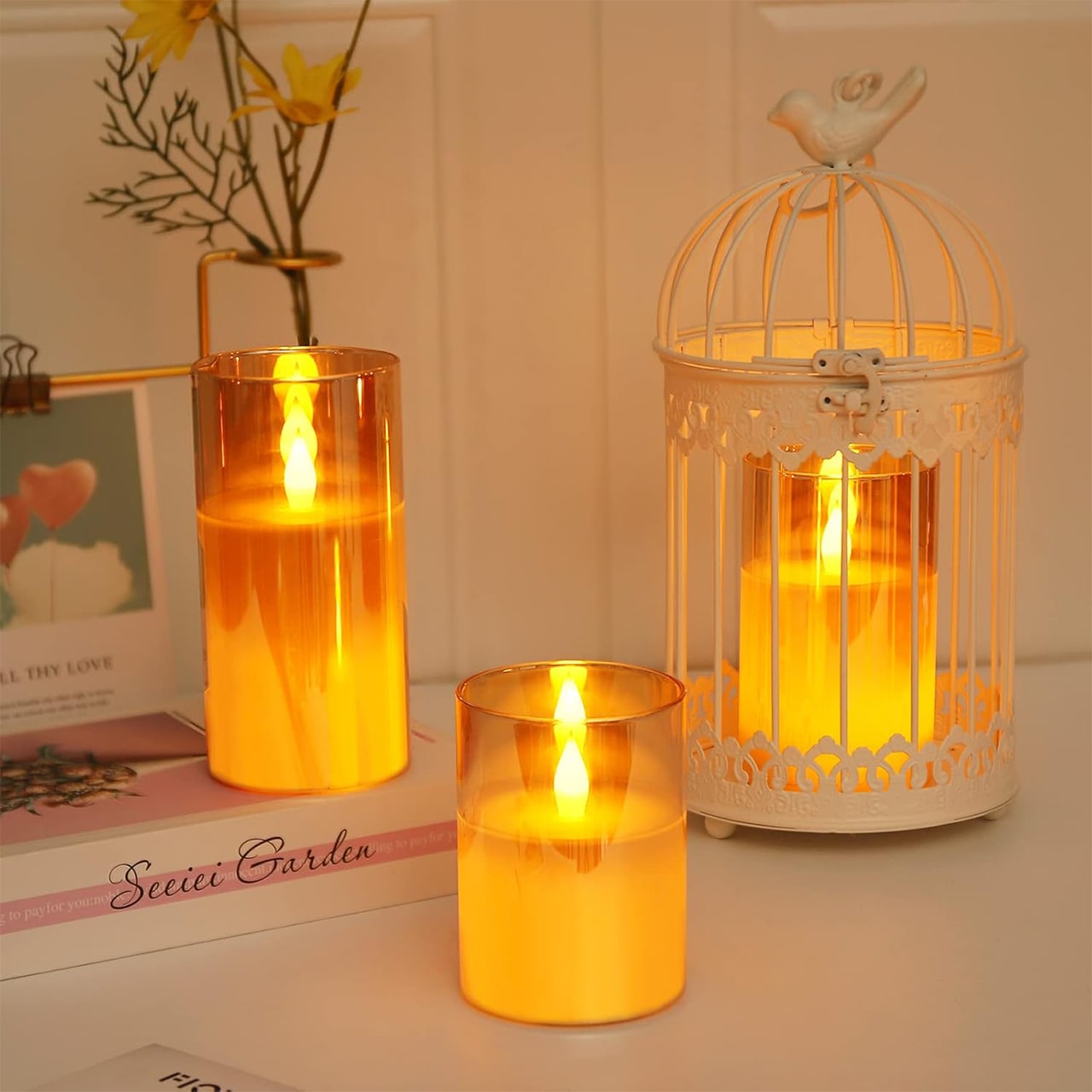 FlickCandles, set elegantnih dekorativnih svijeća (3 komada) - Image 1