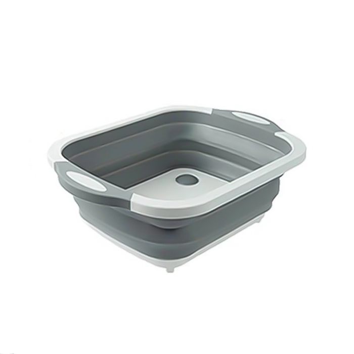FoldableStrainer, višenamjensko cjedilo, spremnik za pohranu i daska za rezanje sve u jednom - Image 1