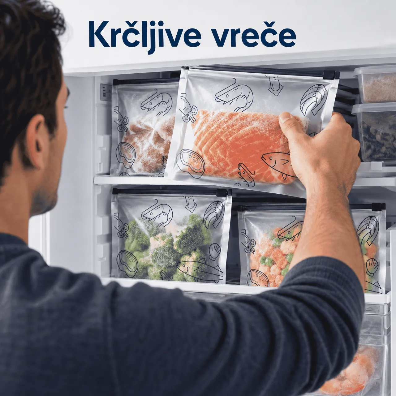 Vrećice za čuvanje hrane (15+15 GRATIS), FreshBags - Image 6
