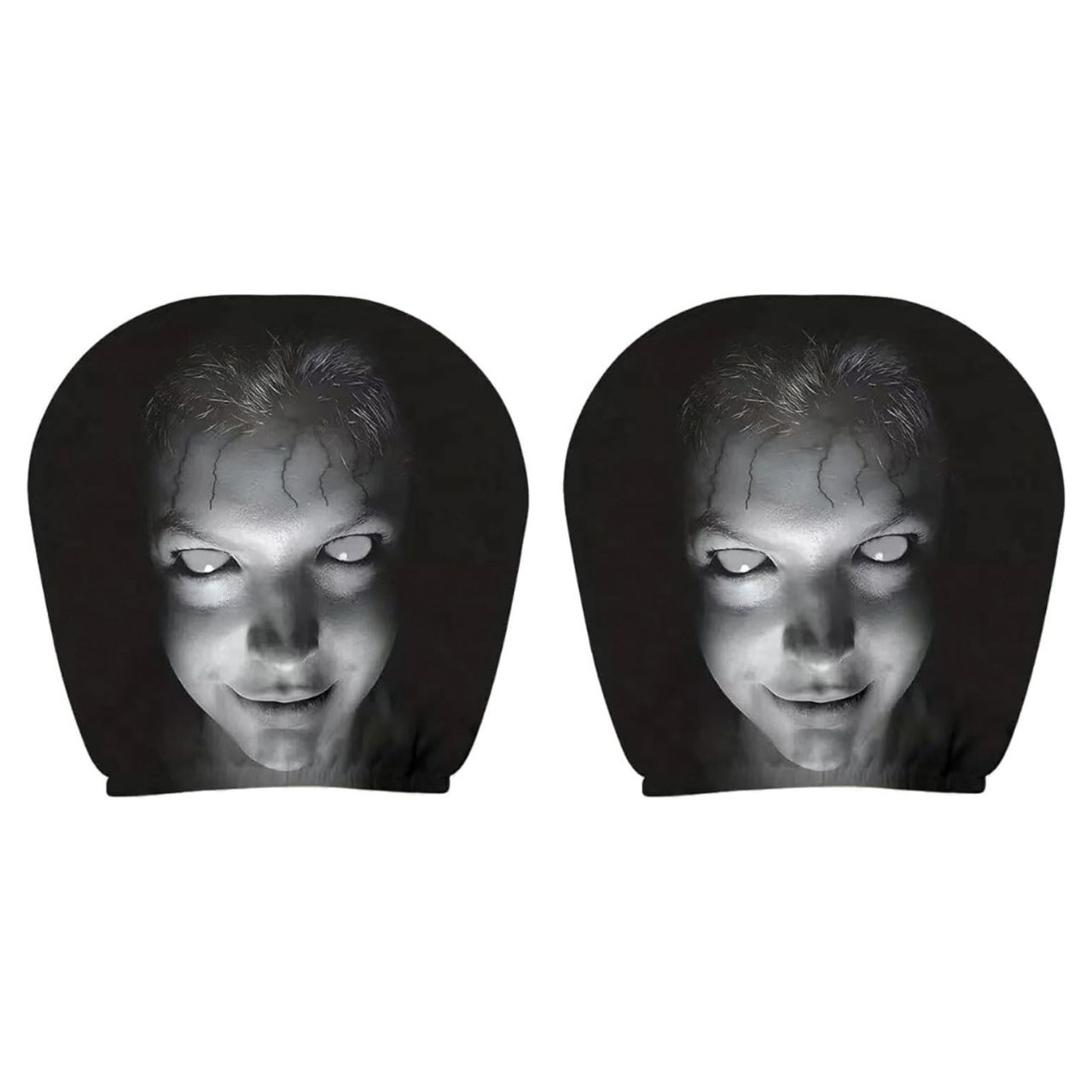 Strašna navlaka za naslon za glavu u automobilu (1+1 GRATIS), GhostFace - Image 3