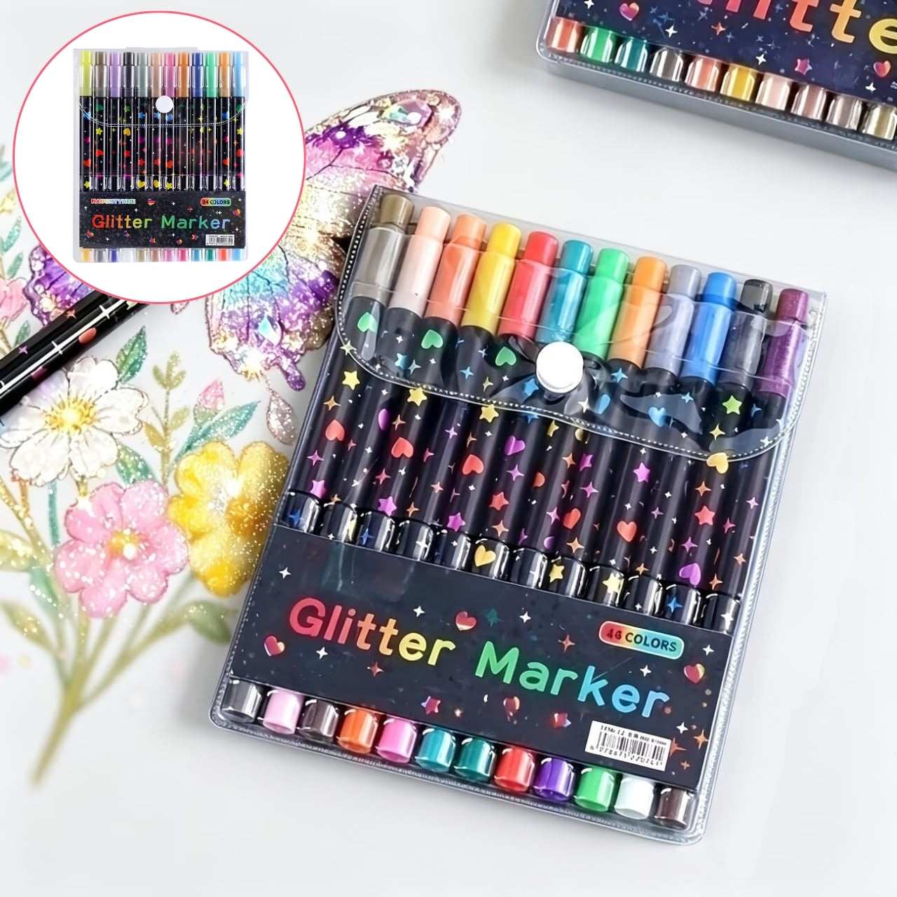 Glitter Markeri, GlitterMarkers - Image 8