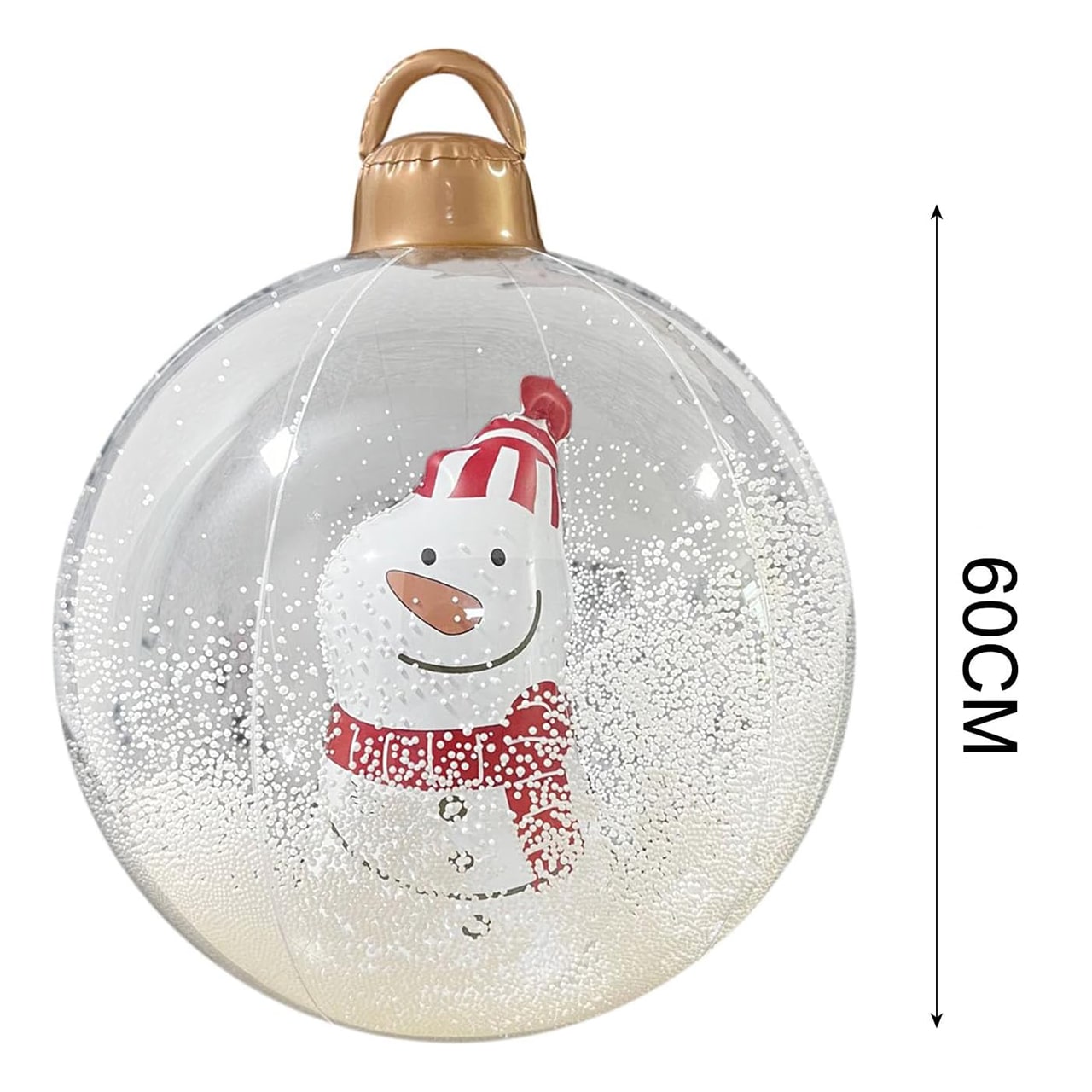 GlowySnowy, božićna kugla s motivom snjegovića i svjetlom - Image 9