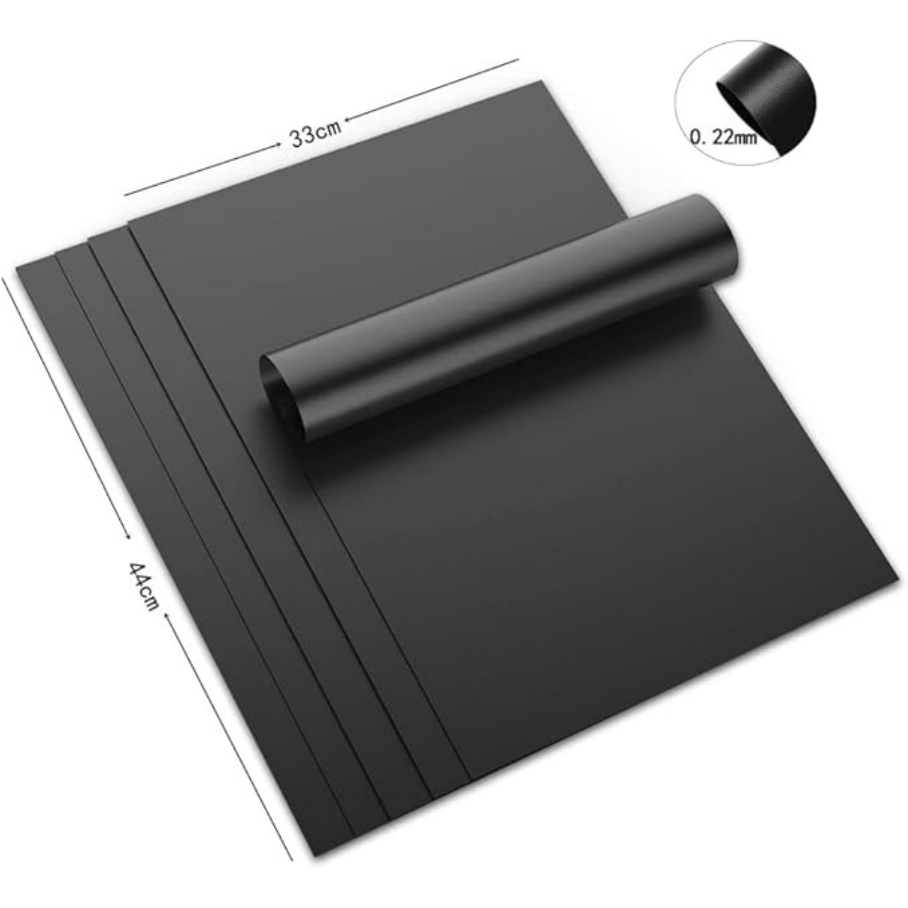 GrillBundle, set podložaka za roštilj (5 komada) i četka za čišćenje roštilja - Image 1