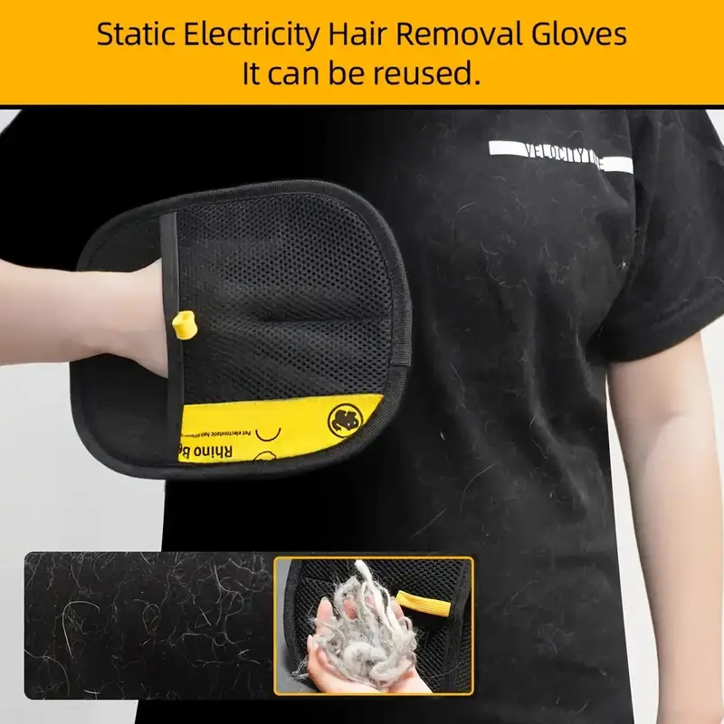 GroomyGlove, dvostrana rukavica za njegu kućnih ljubimaca - Image 10