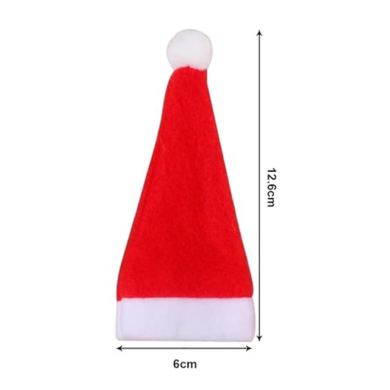 HatBundle, podmetač u obliku Santa šešira (20 komada) i blagdanski pokrivač za stolicu (4 komada) - Image 5