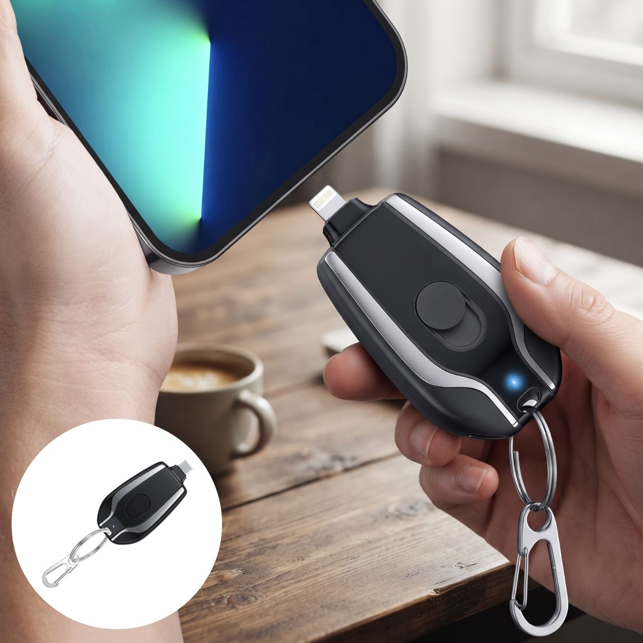 Mini prijenosni punjač za telefon, KeyCharger - Image 7