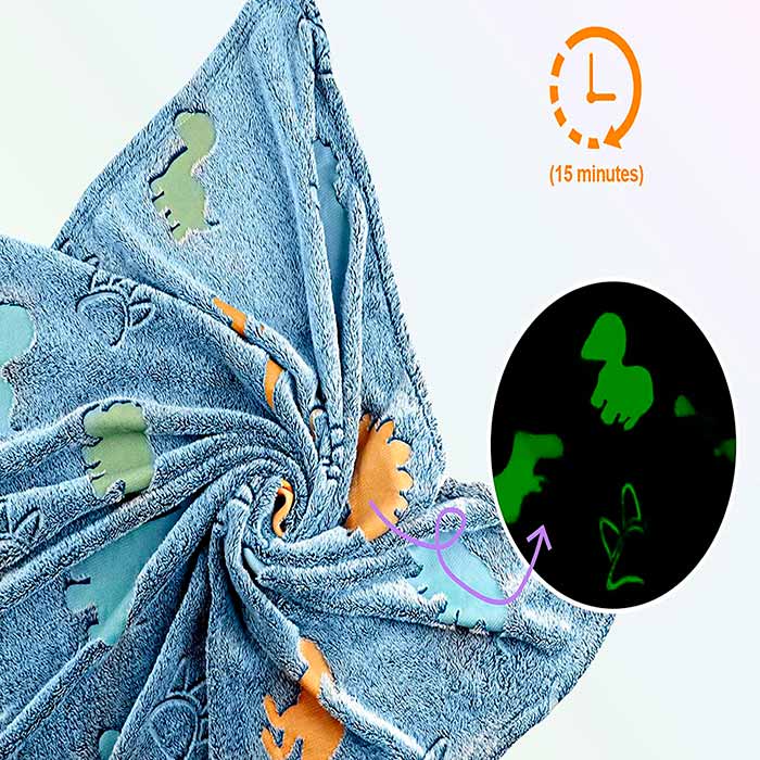 LuminousBlanket, dječji pokrivač koji svijetli u tami - Image 3