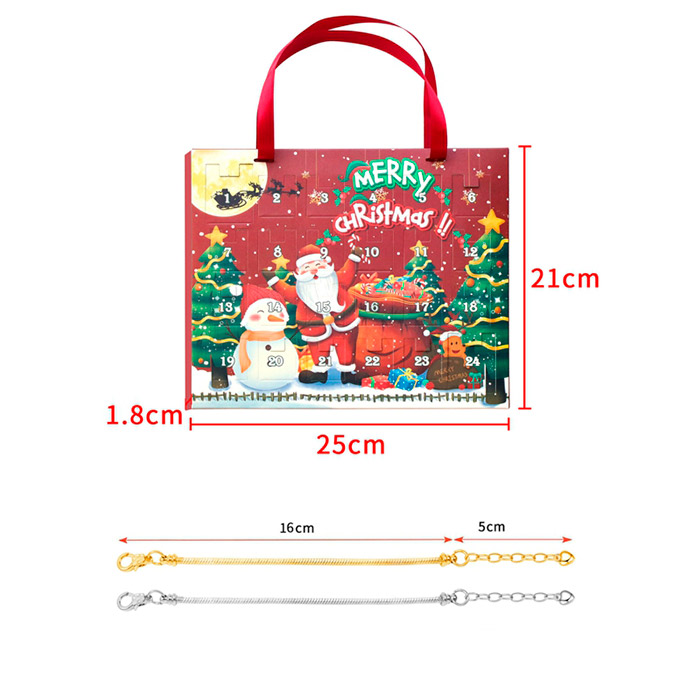 MerryChristmas, adventski kalendar s privjeskom za narukvicu - Image 2