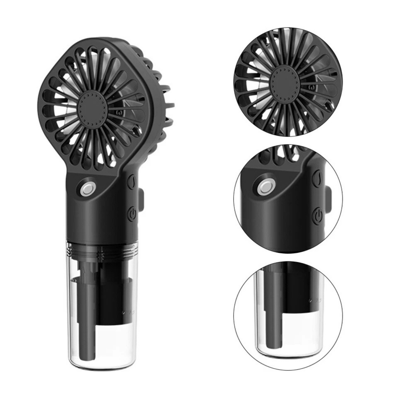 Misty, prijenosni mini ventilator s ugrađenim ovlaživačem - Image 1
