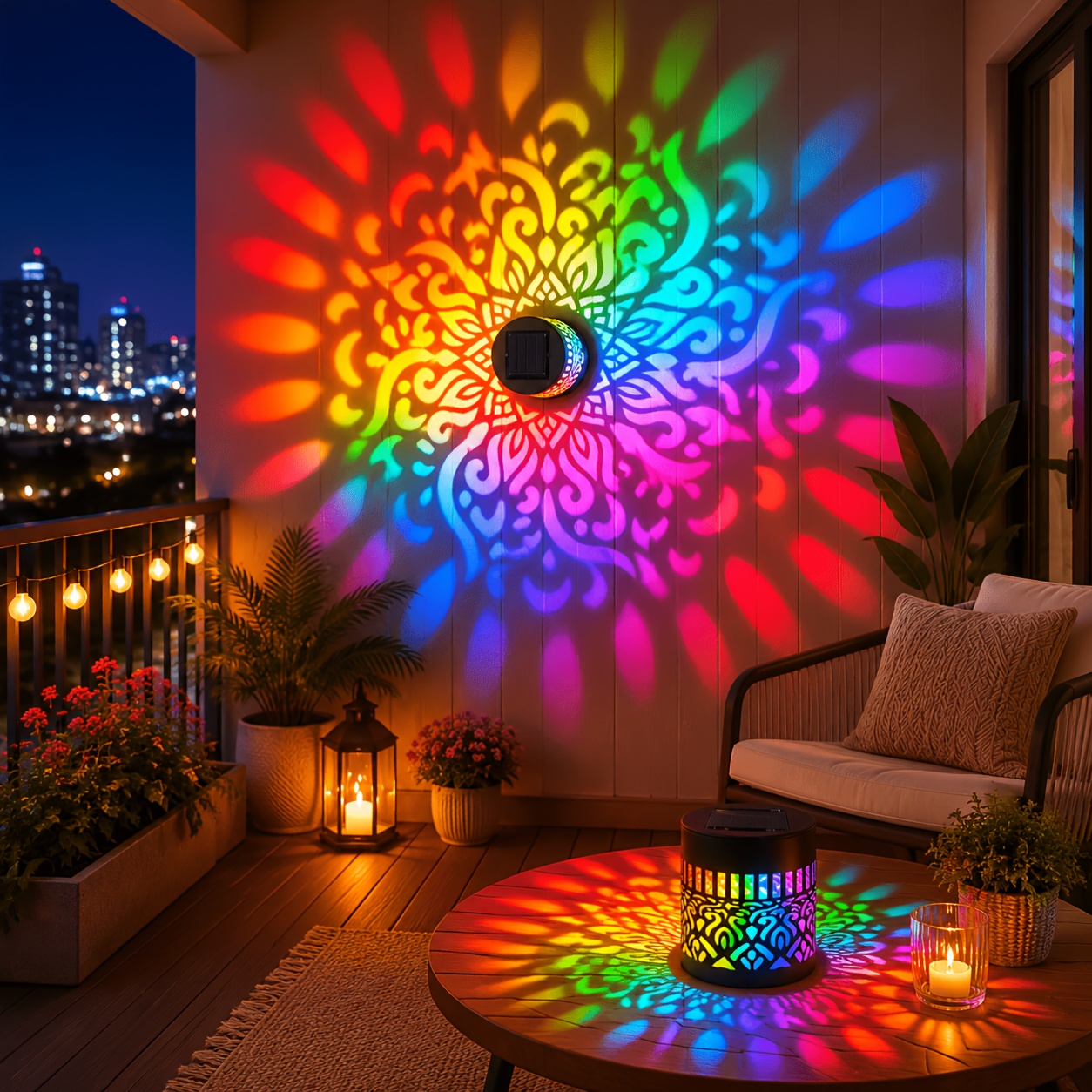 Solarna zidna lampa, OrnaLight - Image 1