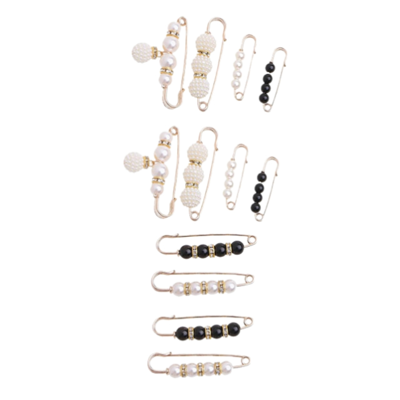 Pearls, elegant kopče za remen (12 komada) - Image 1