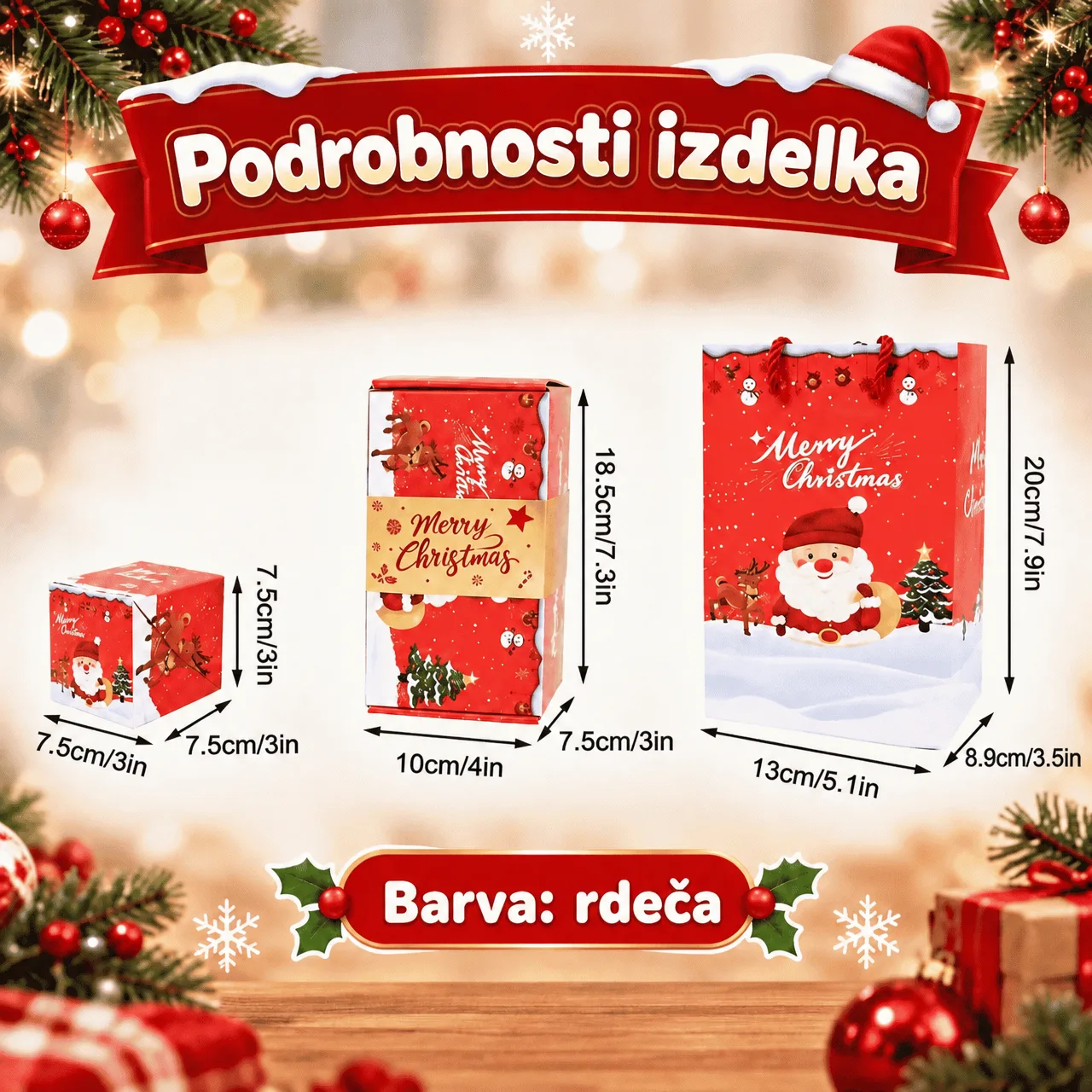 Božićna poklon-kutija iznenađenja, PopOut - Image 3