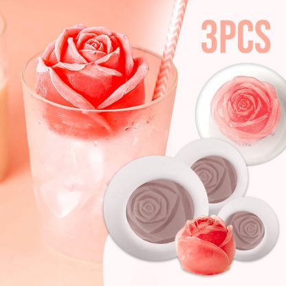 Silikonski kalupi za led (3 kom.), ROSEICE - Image 1