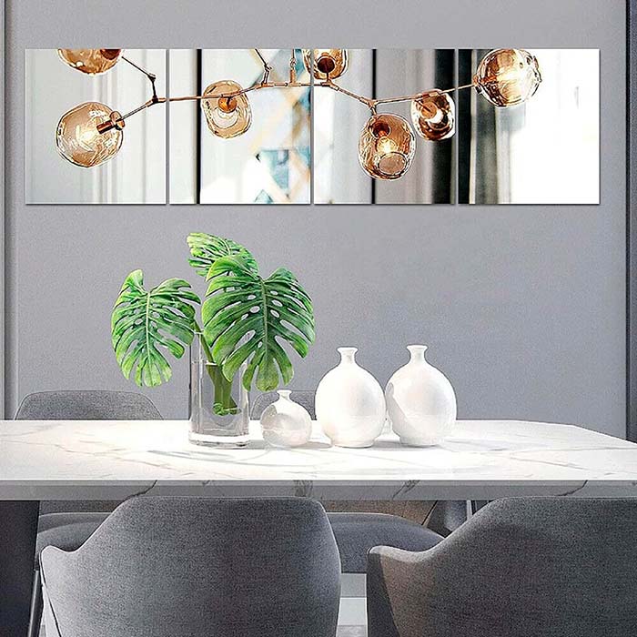 ReflectMirror, zidne naljepnice s efektom ogledala (4 komada) - Image 7