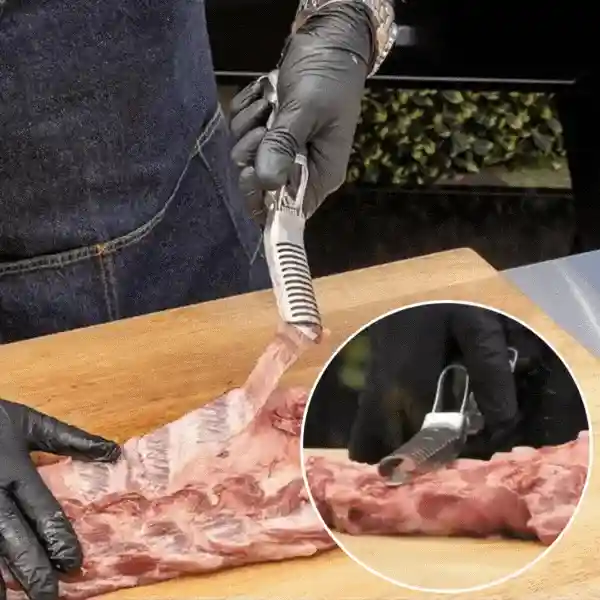 RibRemover, alat za uklanjanje membrane s rebara s uključenom četkom za čišćenje - Image 6