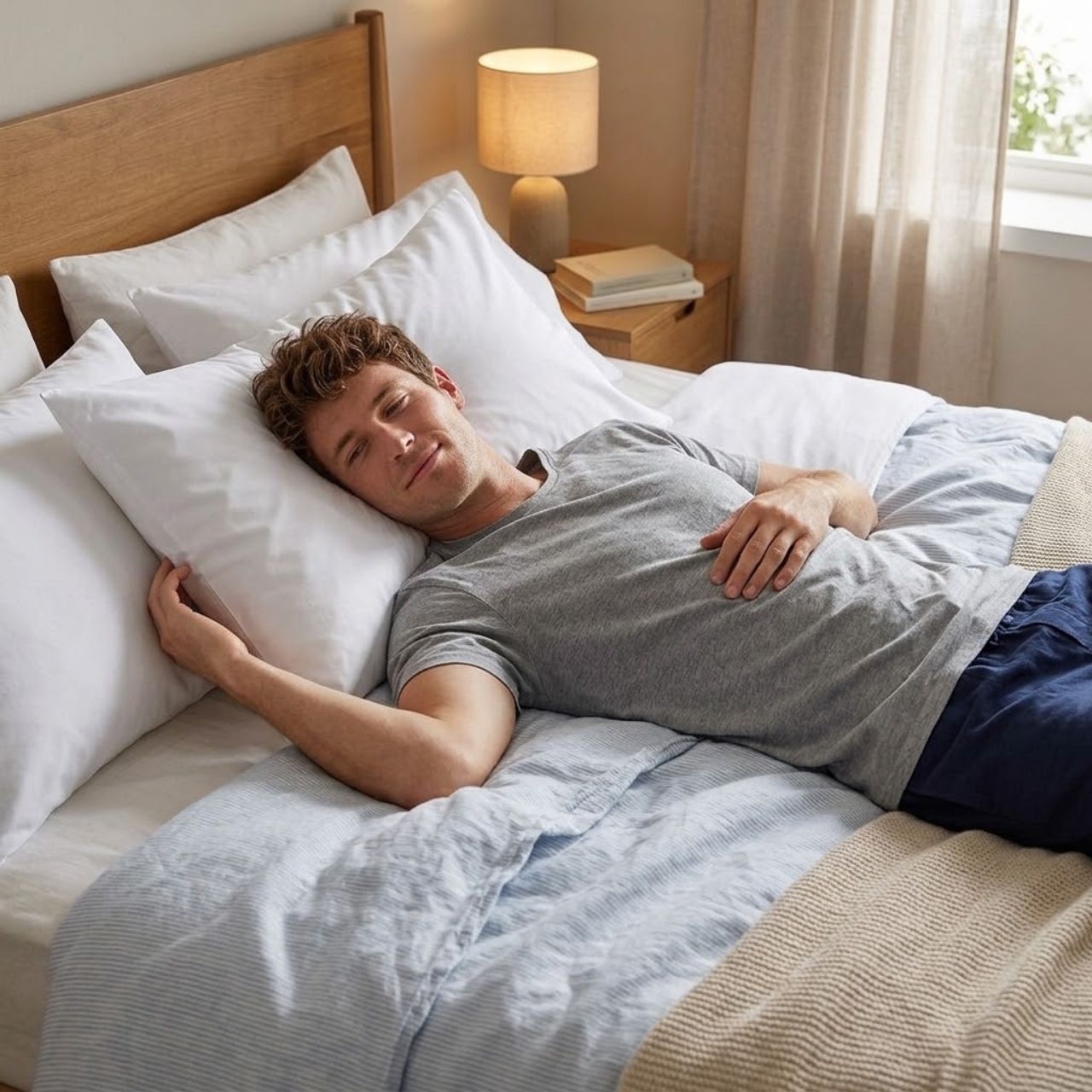 Ergonomski jastuk + besplatna pamučna navlaka, SetComfy - Image 6