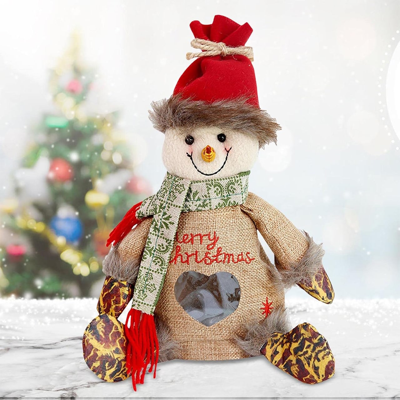 SnowMan, jedinstvena torba za poklone u obliku snjegovića - Image 5