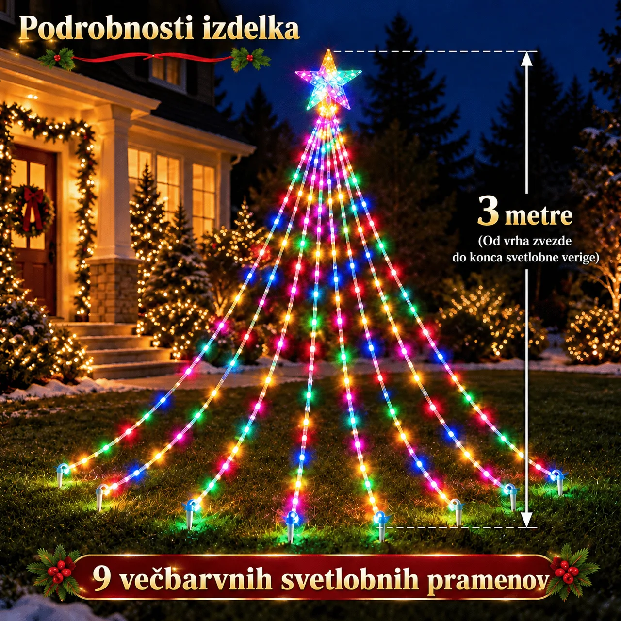 Svjetleće zvjezdice za blagdane, Starsy - Image 3