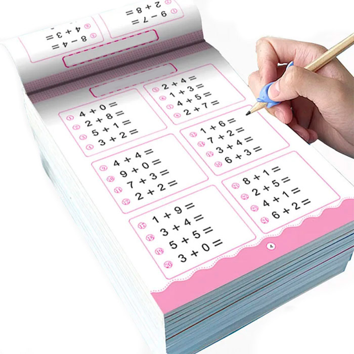 WorkBookMath, radna bilježnica za zbrajanje i oduzimanje do 100 - Image 1