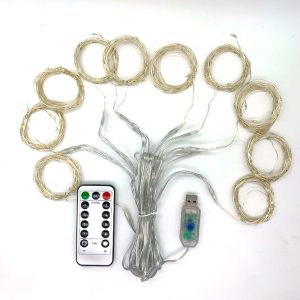 ColorfulCurtain,  svjetlosna zavjesa s 300 LED lampica u boji
