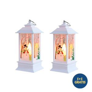 LanternLights, božićni lampion ugodnog svjetla i blještavila (1+1 GRATIS - bijeli i crveni)
